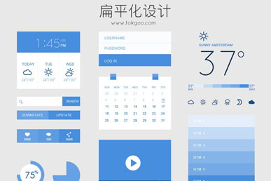 未来扁平化网页设计会退烧吗？
